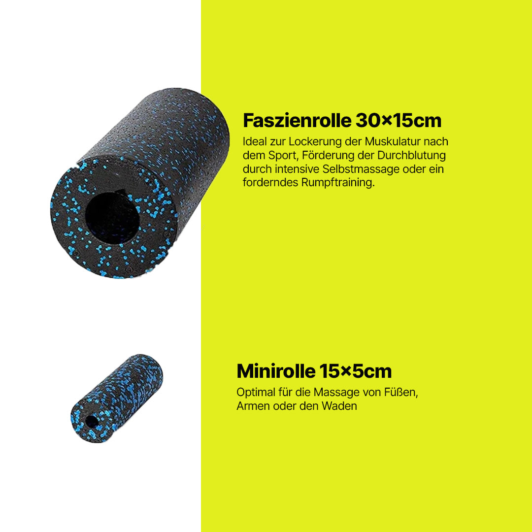 Musclebird. Axis Faszienrolle - Profi-Massagerolle (30 x 15 cm) verschiedene Farben
