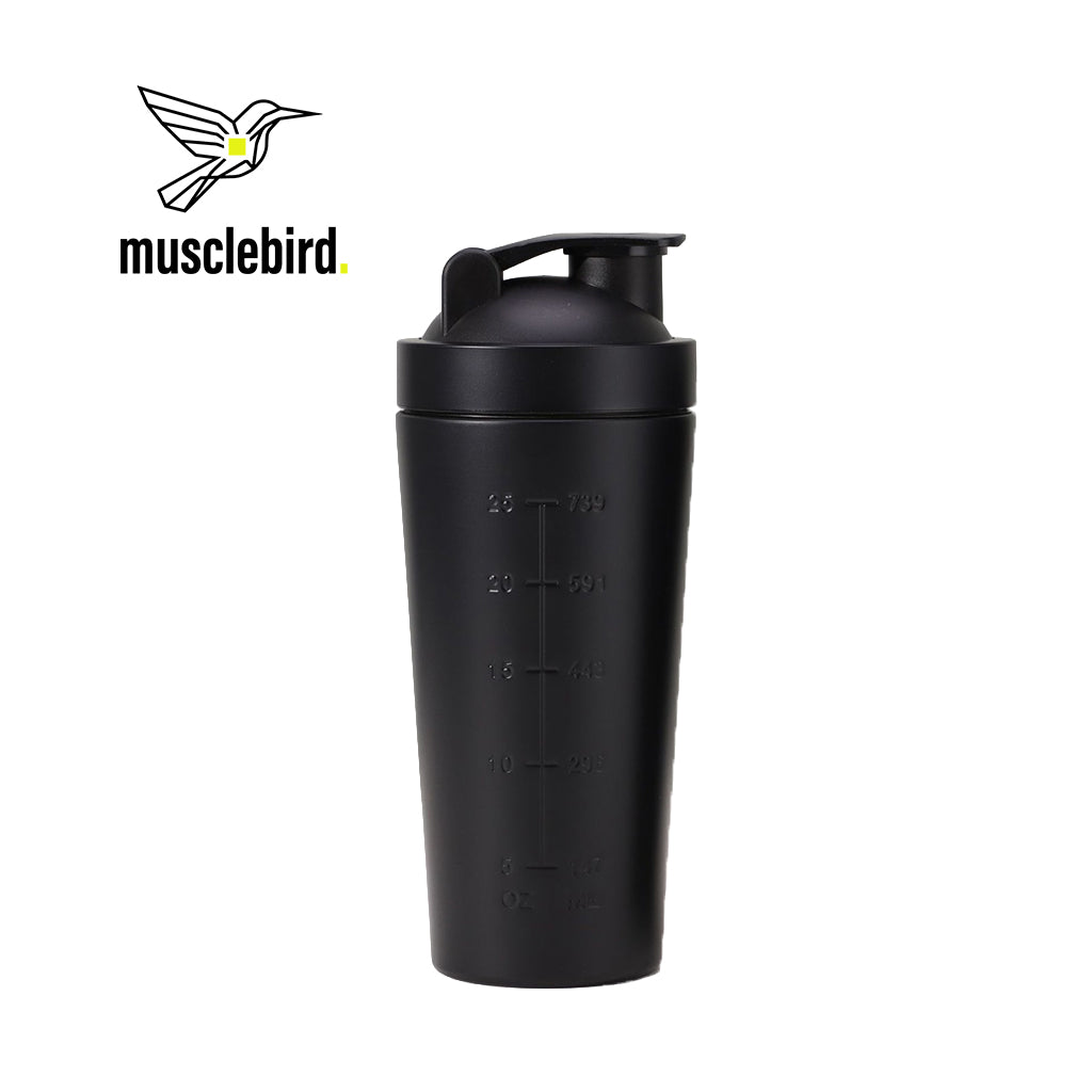 ARMOR Edelstahl Protein-Shaker 750 ml | Geruchsneutral & Auslaufsicher